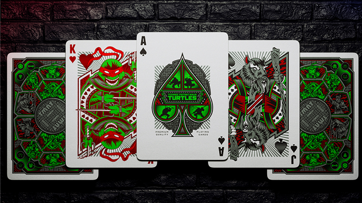 Teenage Mutant Ninja Turtles Playing Cards by theory11 by Murphy's Magic Supplies, Inc.