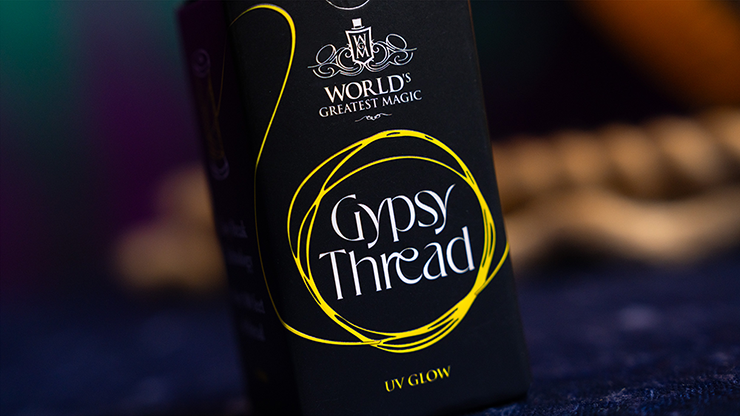 WGM UV GLOW GYPSY THREAD YELLOW REFILL SPOOL by Murphy's Magic - Trick by Murphy's Magic Supplies, Inc.