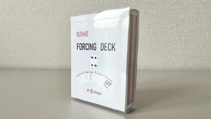 Ultimate Forcing Deck (Red) by JT by Murphy's Magic Supplies, Inc.