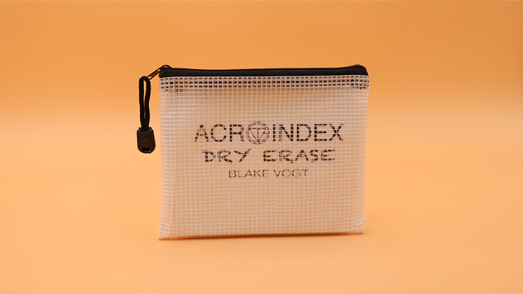 Six Acro Index (3"x5") Dry Erase by Blake Vogt by Murphy's Magic Supplies, Inc.