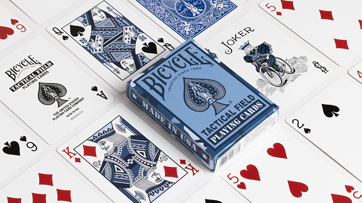 Bicycle Tactical Field (Navy) Playing Cards by US Playing Card Co by Murphy's Magic Supplies, Inc.