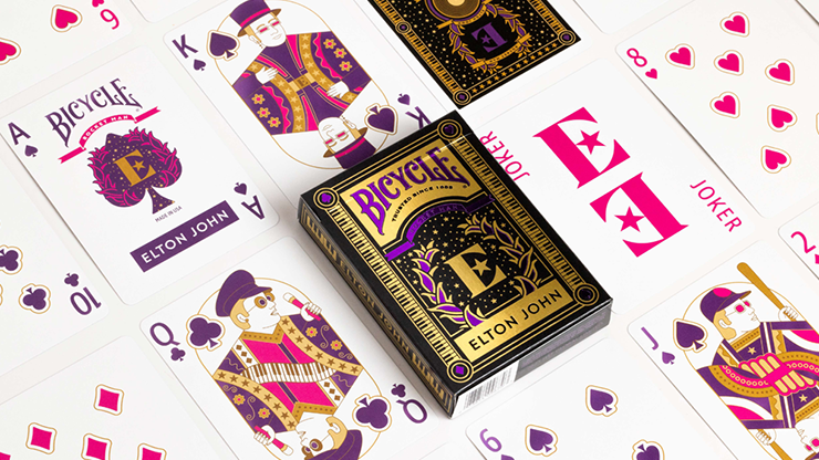 Bicycle Elton John Playing Cards by US Playing Card Co by Murphy's Magic Supplies, Inc.