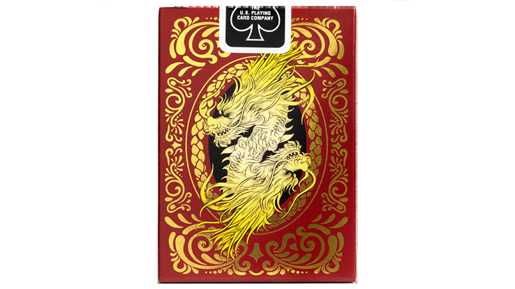 Bicycle Dragon Red Playing Cards by US Playing Card Co by Murphy's Magic Supplies, Inc.