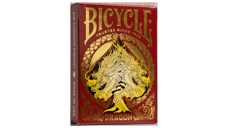 Bicycle Dragon Red Playing Cards by US Playing Card Co by Murphy's Magic Supplies, Inc.