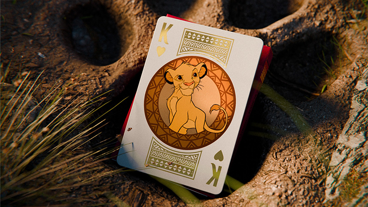 Bicycle Disney Lion King Playing Cards by US Playing Co by Murphy's Magic Supplies, Inc.