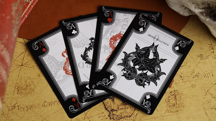 Plague Doctor (Mask) Playing Cards by Anti-Faro Cards by Murphy's Magic Supplies, Inc.