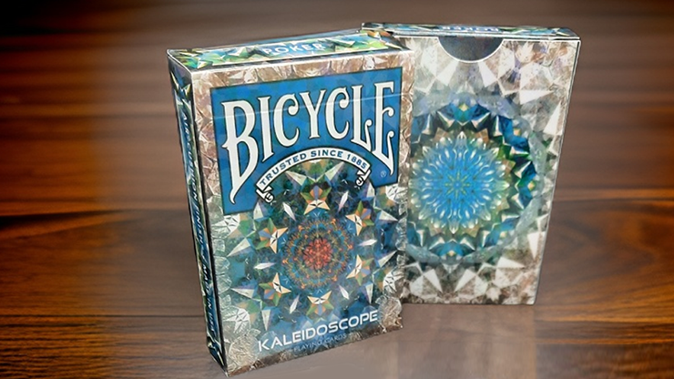 Bicycle Kaleidoscope Blue Playing Cards by Murphy's Magic Supplies, Inc.