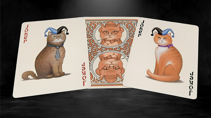 Bicycle Poker Cats V2 Playing Cards by Murphy's Magic Supplies, Inc.