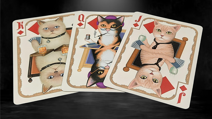 Bicycle Poker Cats V2 Playing Cards by Murphy's Magic Supplies, Inc.