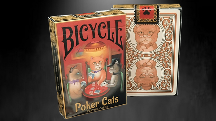 Bicycle Poker Cats V2 Playing Cards by Murphy's Magic Supplies, Inc.