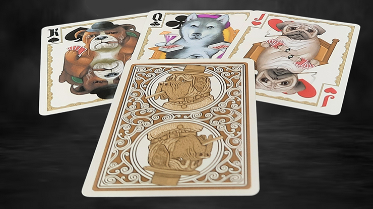 Bicycle Poker Dogs V2 Playing Cards by Murphy's Magic Supplies, Inc.