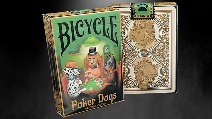 Bicycle Poker Dogs V2 Playing Cards by Murphy's Magic Supplies, Inc.