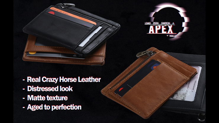 Apex Wallet Black (MK2) by Thomas Sealey by Murphy's Magic Supplies, Inc.