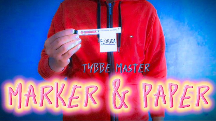 MARKER AND PAPER by Tybbe Master - Download by Murphy's Magic Supplies, Inc.