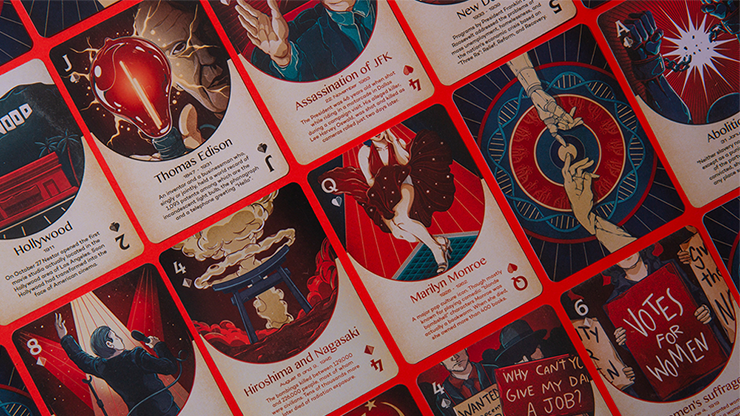 American History Playing Cards by Murphy's Magic Supplies, Inc.
