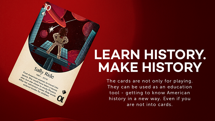 American History Playing Cards by Murphy's Magic Supplies, Inc.