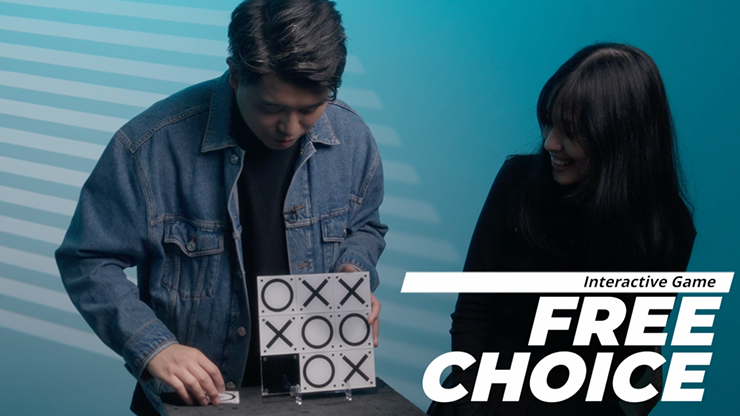 Tic Tac Toe Lite (Medium) by Bond Lee and Kai-Fu Wang by Murphy's Magic Supplies, Inc.