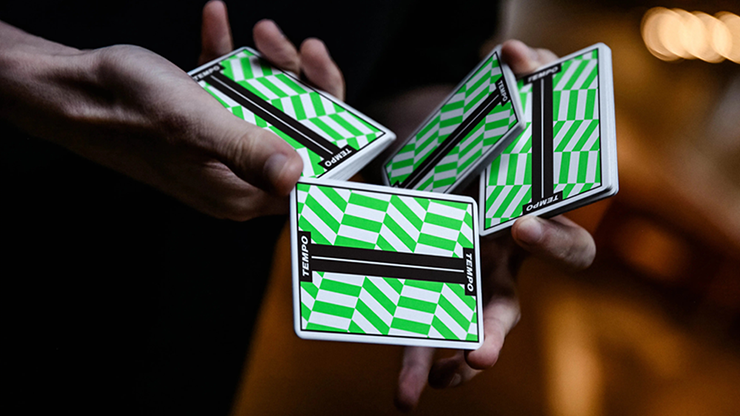 Tempo Green Playing Cards by Murphy's Magic Supplies, Inc.