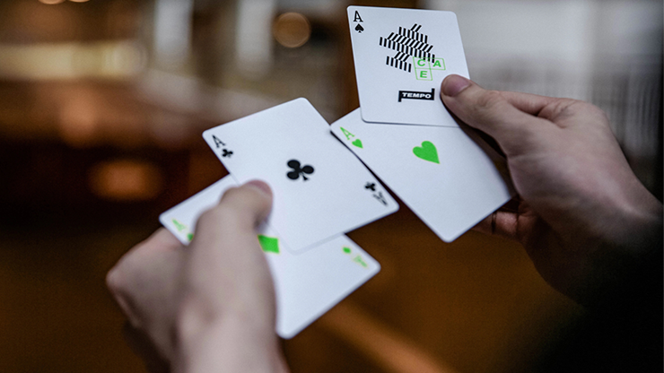 Tempo Green Playing Cards by Murphy's Magic Supplies, Inc.