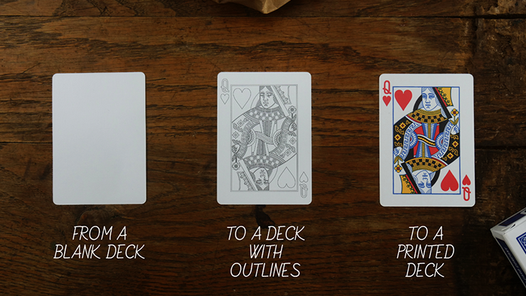 My Coloring Deck by Jordan Victoria (Red) by Murphy's Magic Supplies, Inc.
