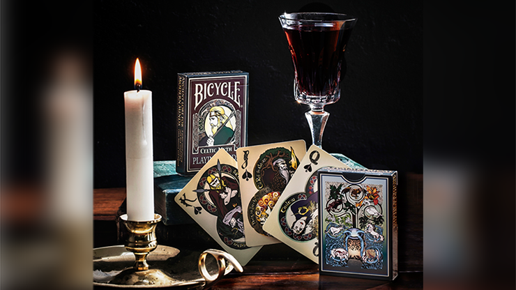 Bicycle Celtic Myth Asymmetrical Playing Cards by Murphy's Magic Supplies, Inc.