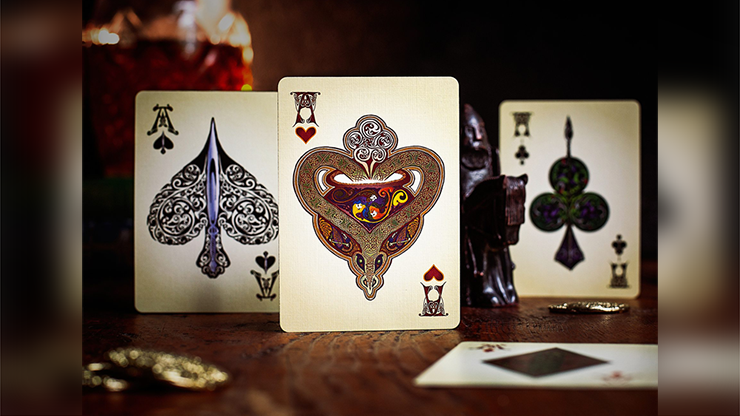 Bicycle Celtic Myth Asymmetrical Playing Cards by Murphy's Magic Supplies, Inc.