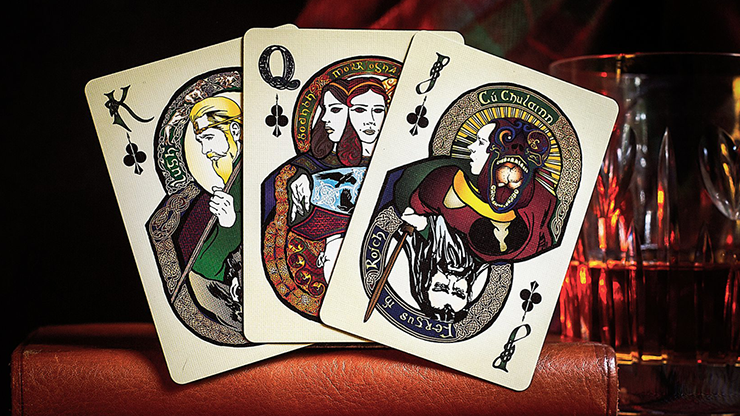 Bicycle Celtic Myth Asymmetrical Playing Cards by Murphy's Magic Supplies, Inc.