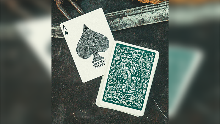 JT Crown (Green) Playing Cards by Joker and the Thief by Murphy's Magic Supplies, Inc.