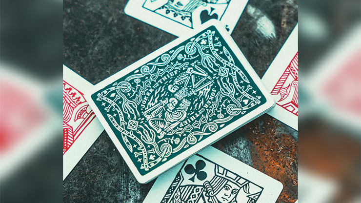 JT Crown (Green) Playing Cards by Joker and the Thief by Murphy's Magic Supplies, Inc.