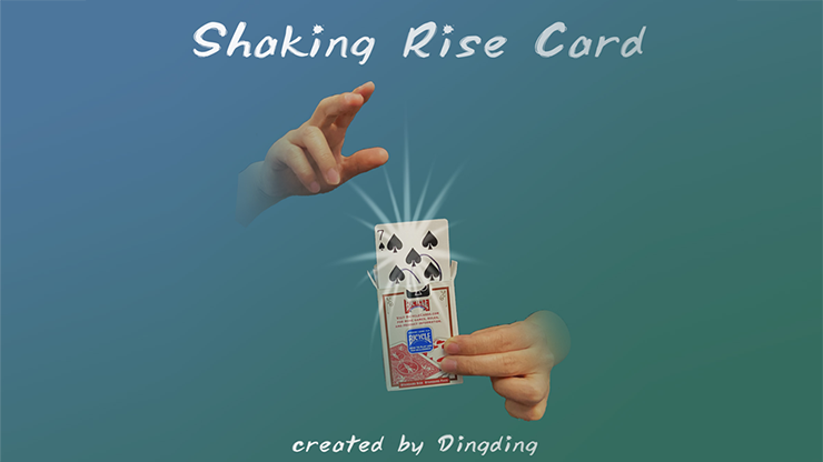 Shaking Rise Card by Dingding - DOWNLOAD by Murphy's Magic Supplies, Inc.