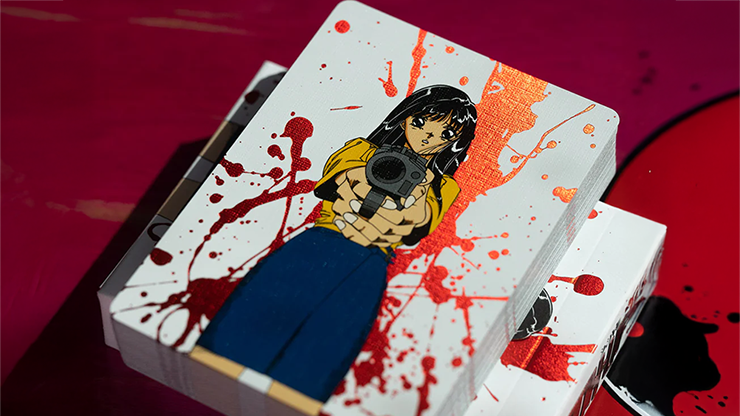 Hookups x Fultons Barrel of a Gun Limited Foil Blood Splatter Edition by Murphy's Magic Supplies, Inc.