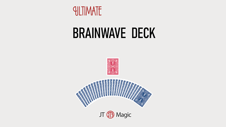 Ultimate Brainwave Deck (Blue) by JT by Murphy's Magic Supplies, Inc.