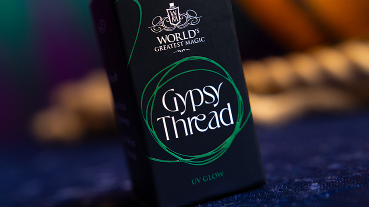 WGM UV GLOW GYPSY THREAD GREEN REFILL SPOOL by Murphy's Magic - Trick by Murphy's Magic Supplies, Inc.