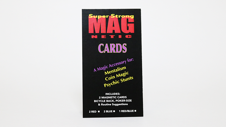 Magnetic Card - Bicycle Cards (2 Per Package) Double Face Cards by Chazpro by Murphy's Magic Supplies, Inc.