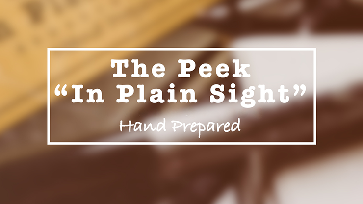 The Peek- In Plain Sight by Casper Ryan by Murphy's Magic Supplies, Inc.
