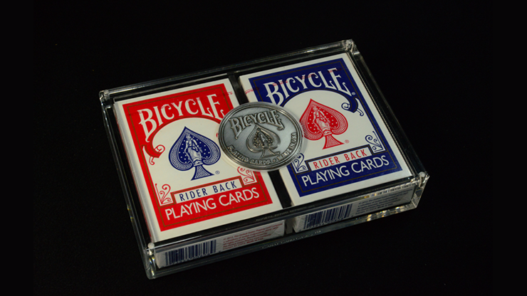 Carat CI2 Double Deck Coin Insert 44.5 diameter by Murphy's Magic Supplies, Inc.
