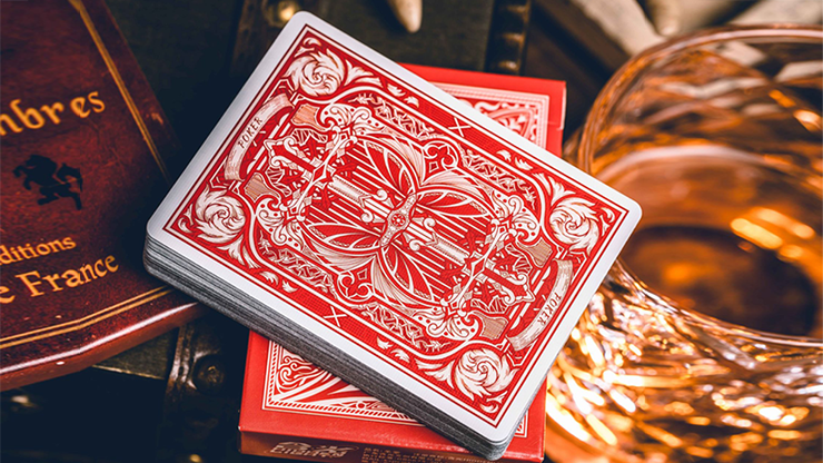Sanctuary (Red) Playing Cards by Murphy's Magic Supplies, Inc.