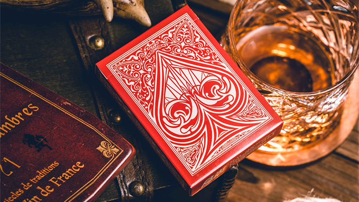 Sanctuary (Red) Playing Cards by Murphy's Magic Supplies, Inc.