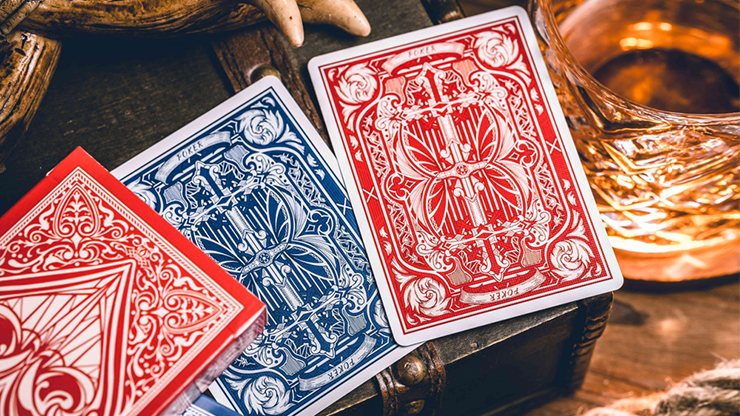 Sanctuary (Blue) Playing Cards by Murphy's Magic Supplies, Inc.