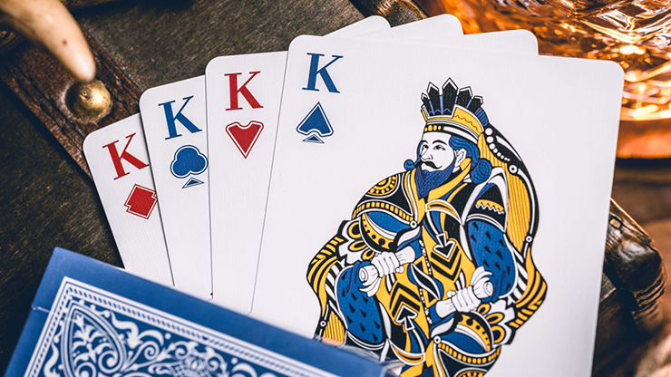 Sanctuary (Blue) Playing Cards by Murphy's Magic Supplies, Inc.