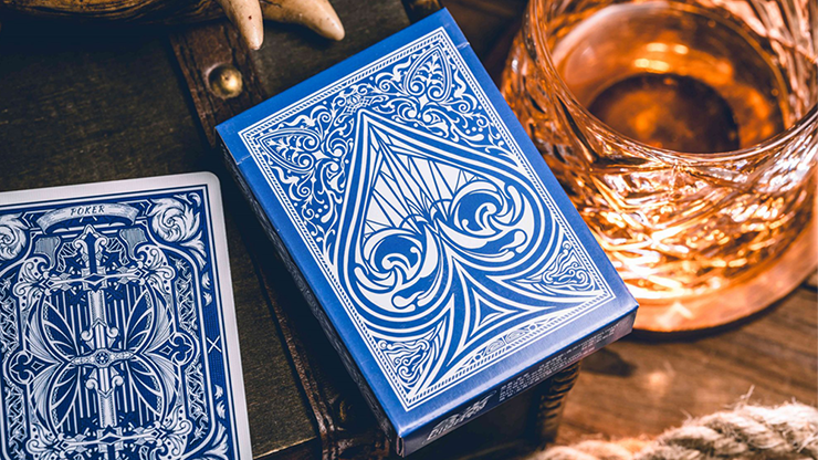 Sanctuary (Blue) Playing Cards by Murphy's Magic Supplies, Inc.