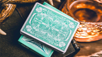 Sanctuary (Cyan) Playing Cards by Murphy's Magic Supplies, Inc.