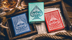 Sanctuary (Cyan) Playing Cards by Murphy's Magic Supplies, Inc.