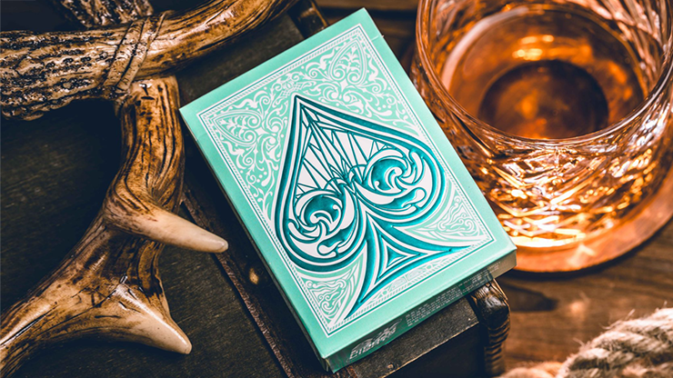 Sanctuary (Cyan) Playing Cards by Murphy's Magic Supplies, Inc.