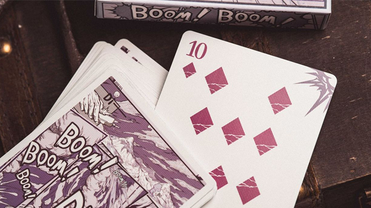 Boom (Purple) Playing Cards by Murphy's Magic Supplies, Inc.