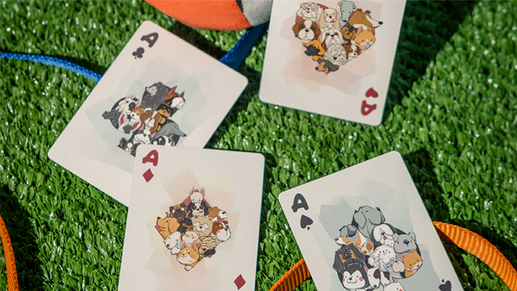 Bicycle Playful Dog Playing Cards by Murphy's Magic Supplies, Inc.