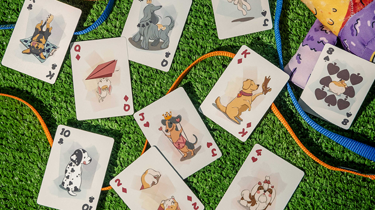 Bicycle Playful Dog Playing Cards by Murphy's Magic Supplies, Inc.