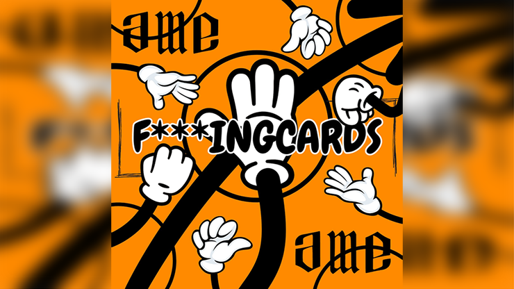 F***ing Cards (Orange Blackout Edition) by Ame Molin by Murphy's Magic Supplies, Inc.