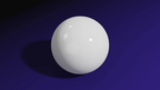 Magnetic Ball (White) by Iarvel Magic by Murphy's Magic Supplies, Inc.