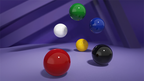Magnetic Ball (Black) by Iarvel Magic by Murphy's Magic Supplies, Inc.
